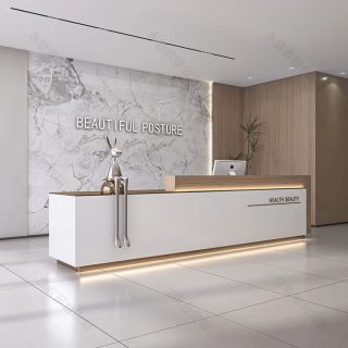 Salon Reception Desk Tables Institute Counter…
